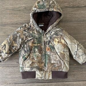 Carhartt Kids Camo Jacket with Hood